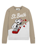 Maglia Girocollo New Queen con Jacquard Snoopy