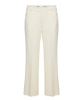 Pantaloni Marella in Cotone Stretch con Piega Centrale