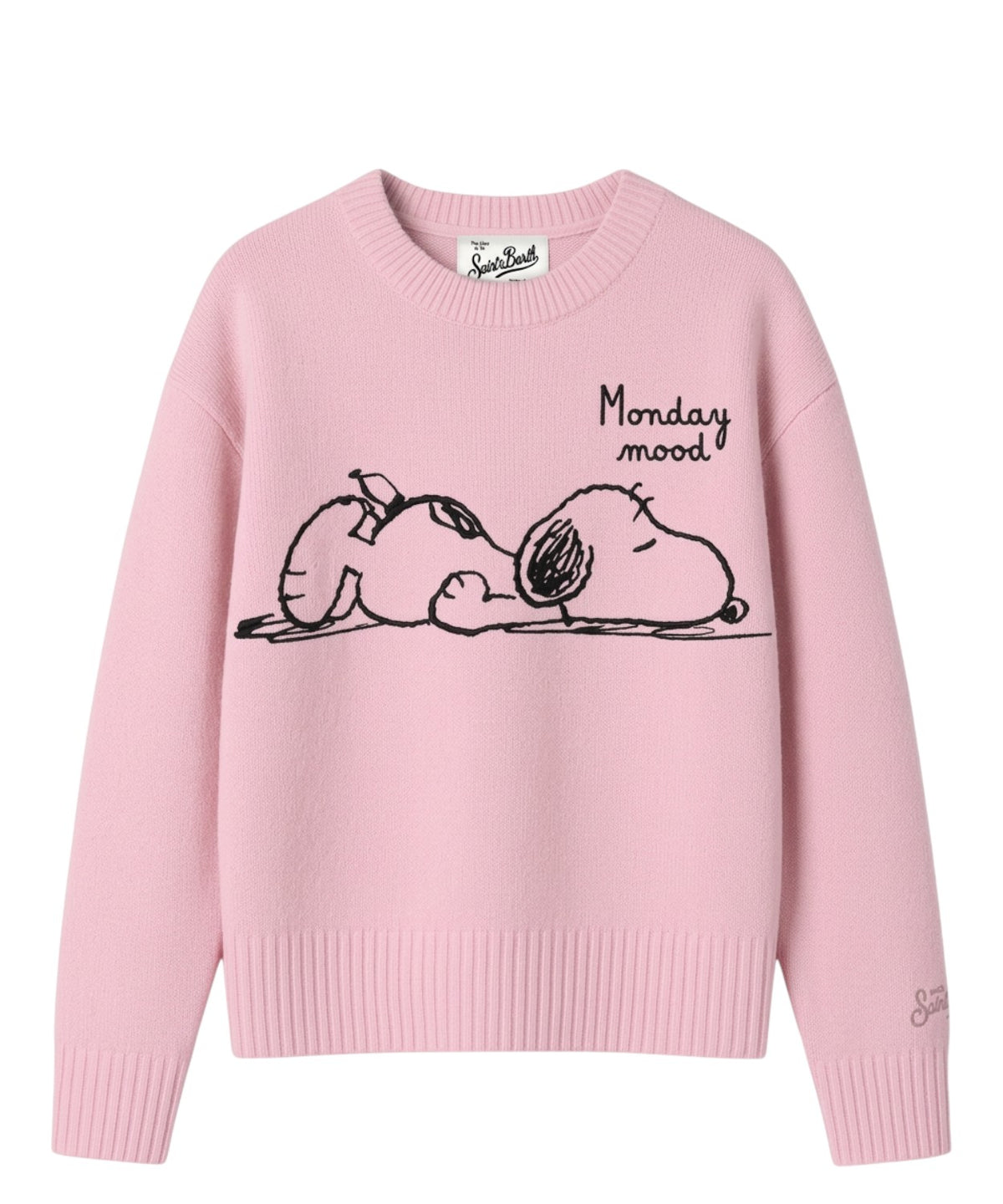 Maglia Girocollo Tessa in Misto Cashmere Snoopy