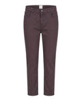 Pantaloni Marella in cotone stretch gamba dritta