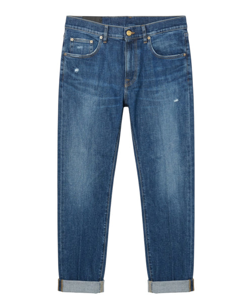 Vaqueros Hombre Dondup Icon Slim Fit de Denim elástico