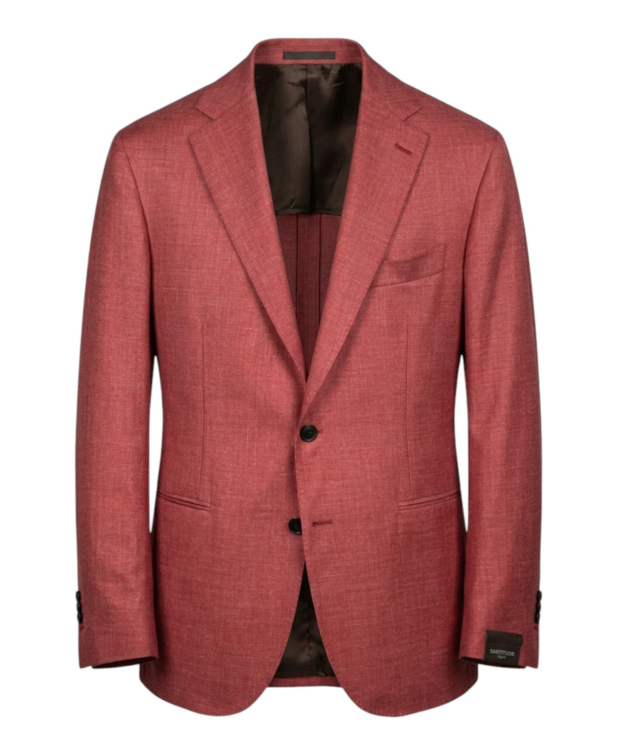 Jednoradová bunda Sartitude z hedvábí a lnu