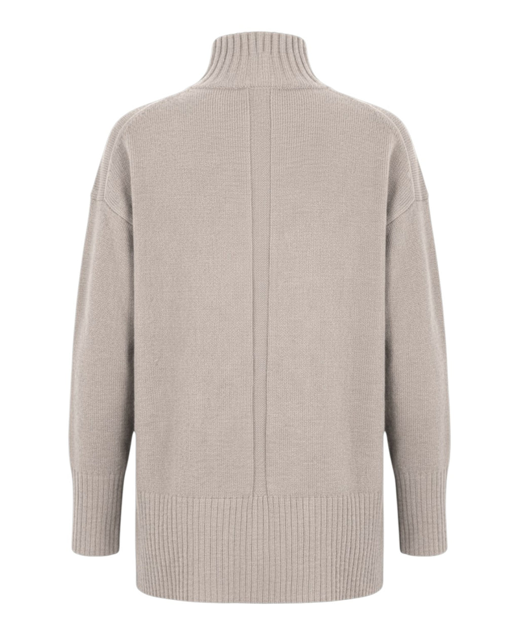 Maglione Donna in Lana con Collo Alto Marella