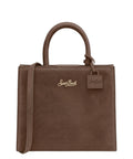 Shop Bag Midi in Suede