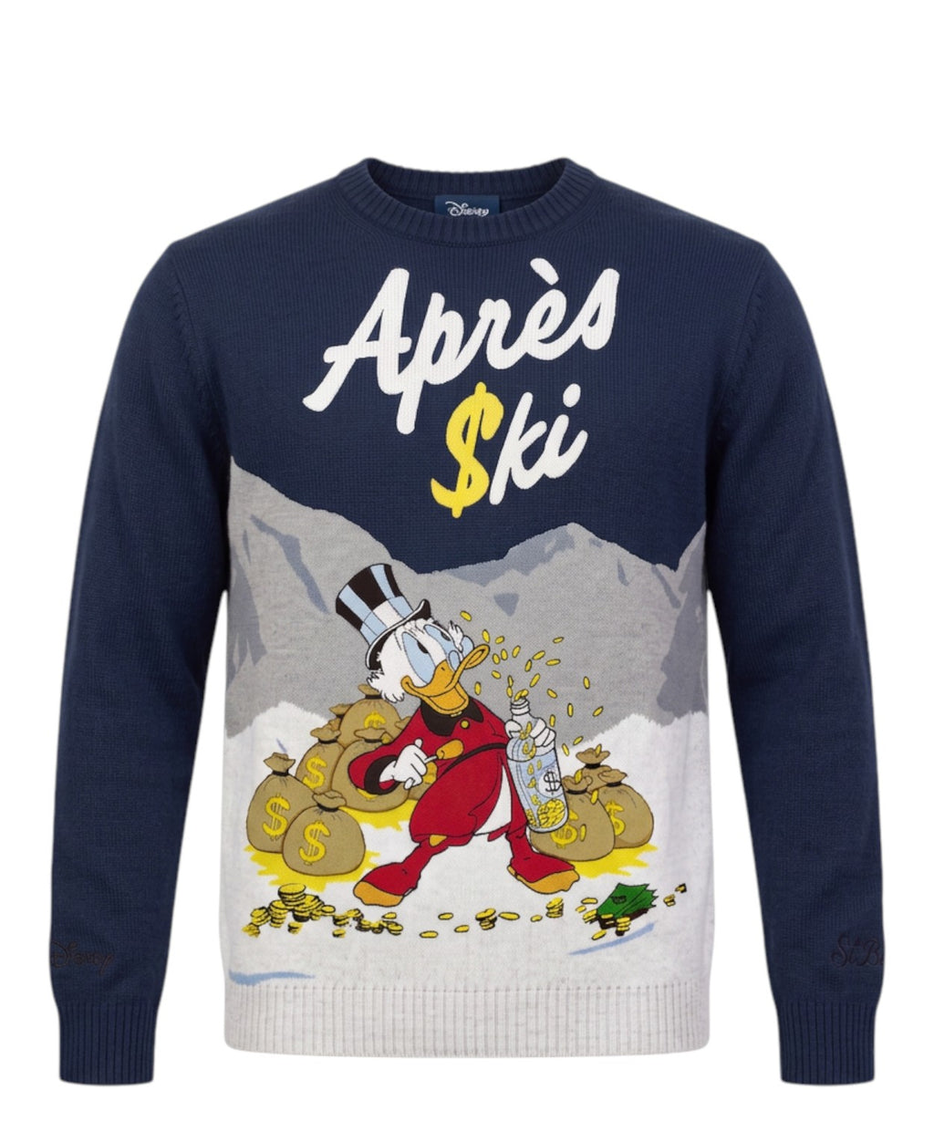 Heron Kaschmir-Pullover mit Snoopy-Stickerei