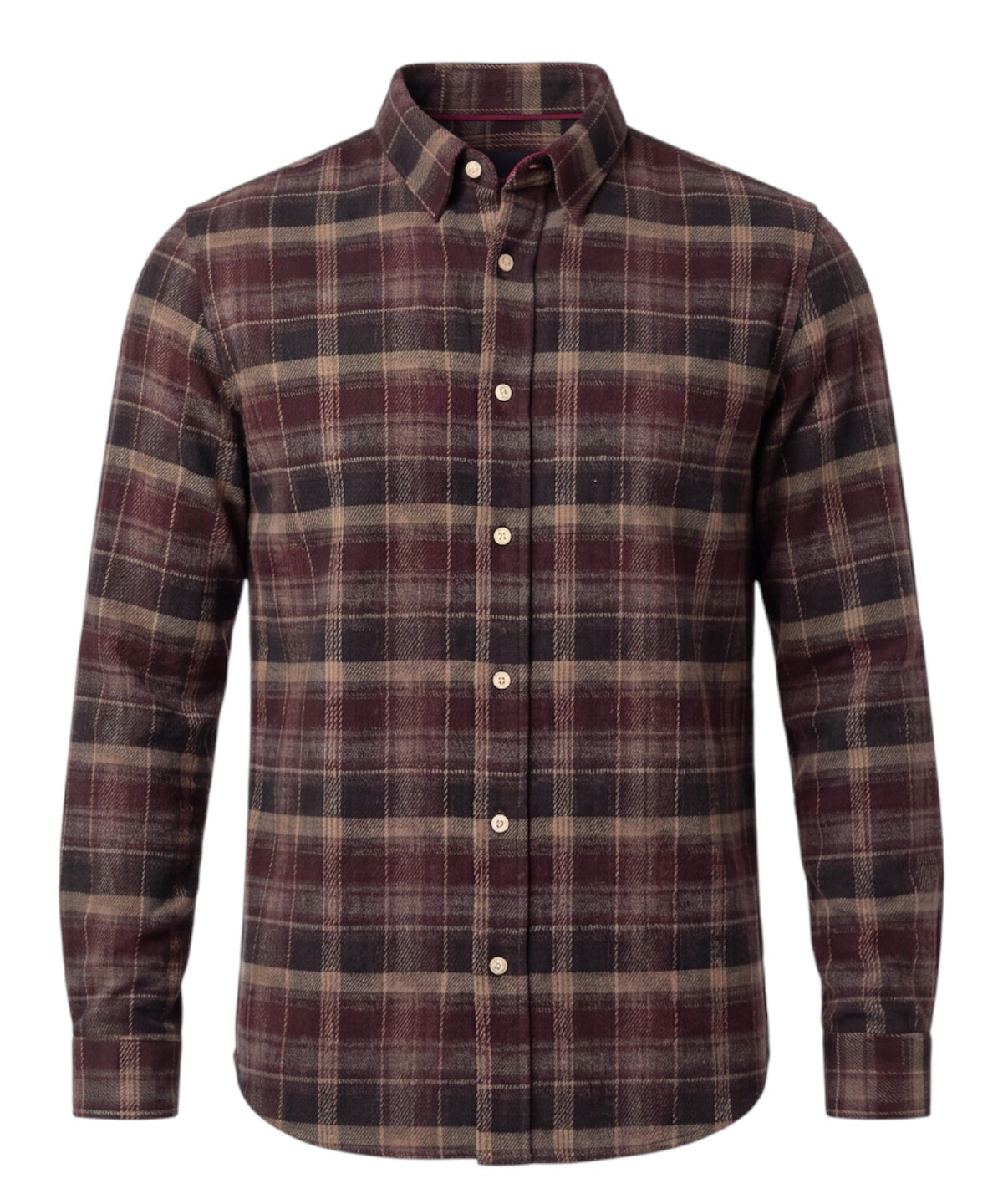 Camicia Flanella Uomo Seefeld con Ricamo Apres Ski
