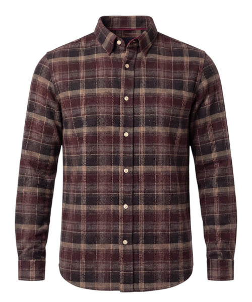 Camicia Flanella Uomo Seefeld con Ricamo Apres Ski