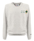 Heron Light Pullover mit der Stickerei „Sommelier…“.