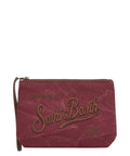 Clutches Aline de algodón encerado con logo