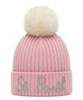 Berretto Wengen in Misto Cashmere con Pompon