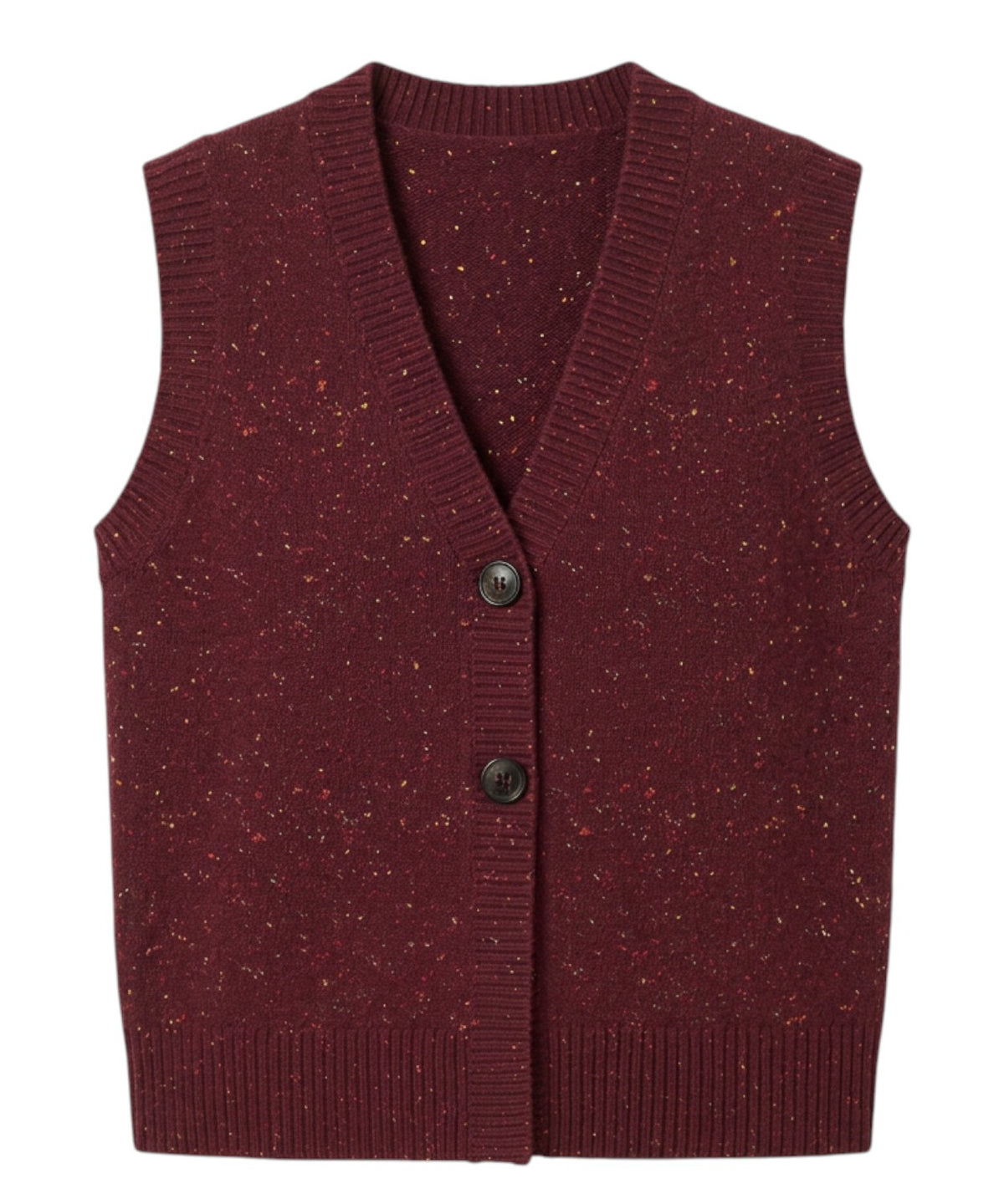 Gilet donna MC2 Saint Barth in lana con Bottoni