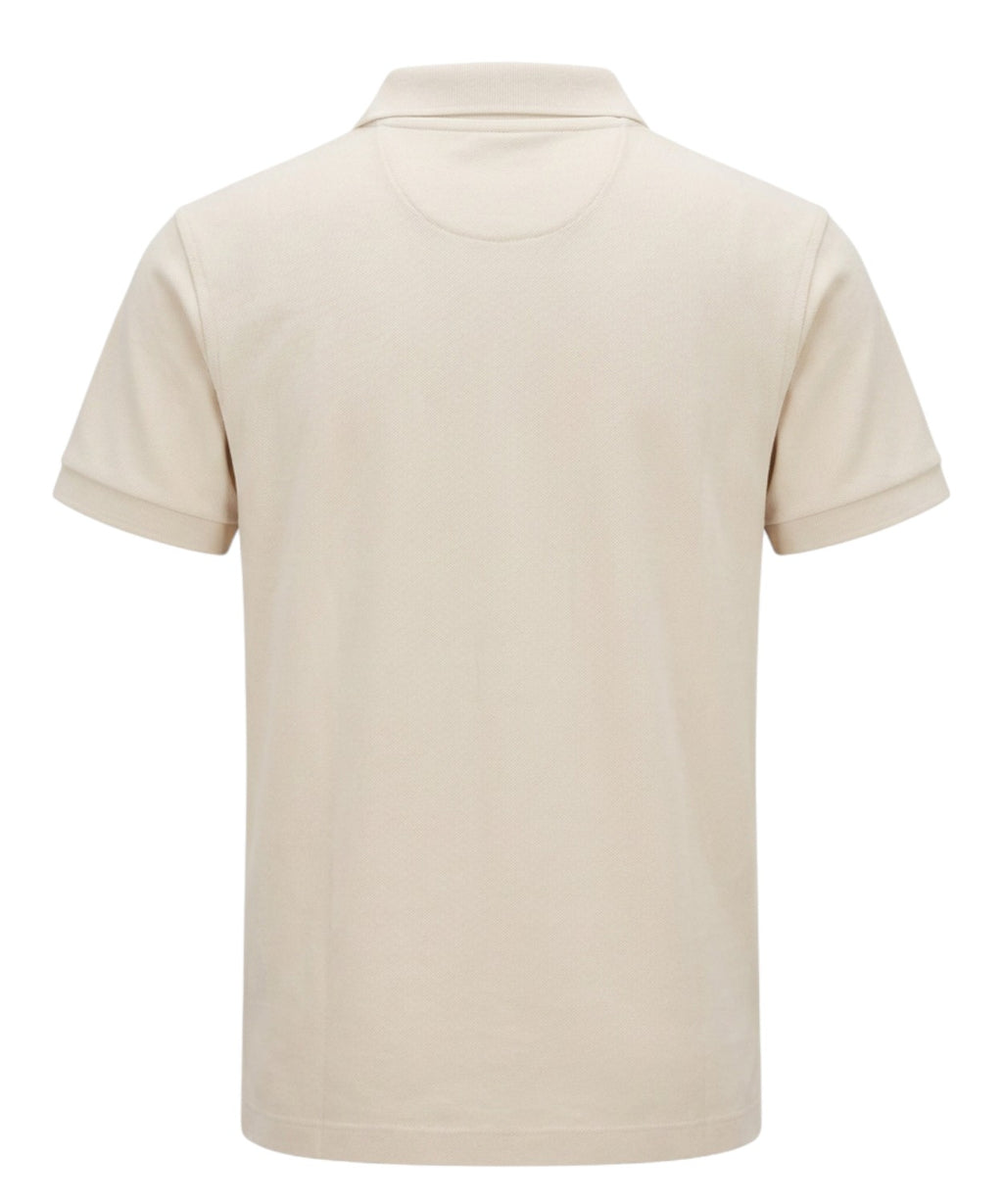 Herren-Polo Luigi Borrelli aus Stretch-Piqué
