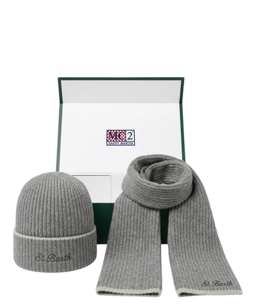 Kit cappello e sciarpa MC2 Saint Barth