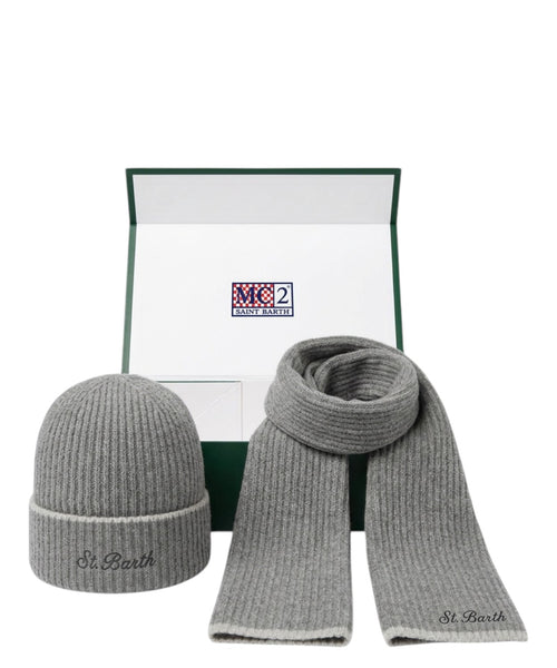 Kit cappello e sciarpa MC2 Saint Barth