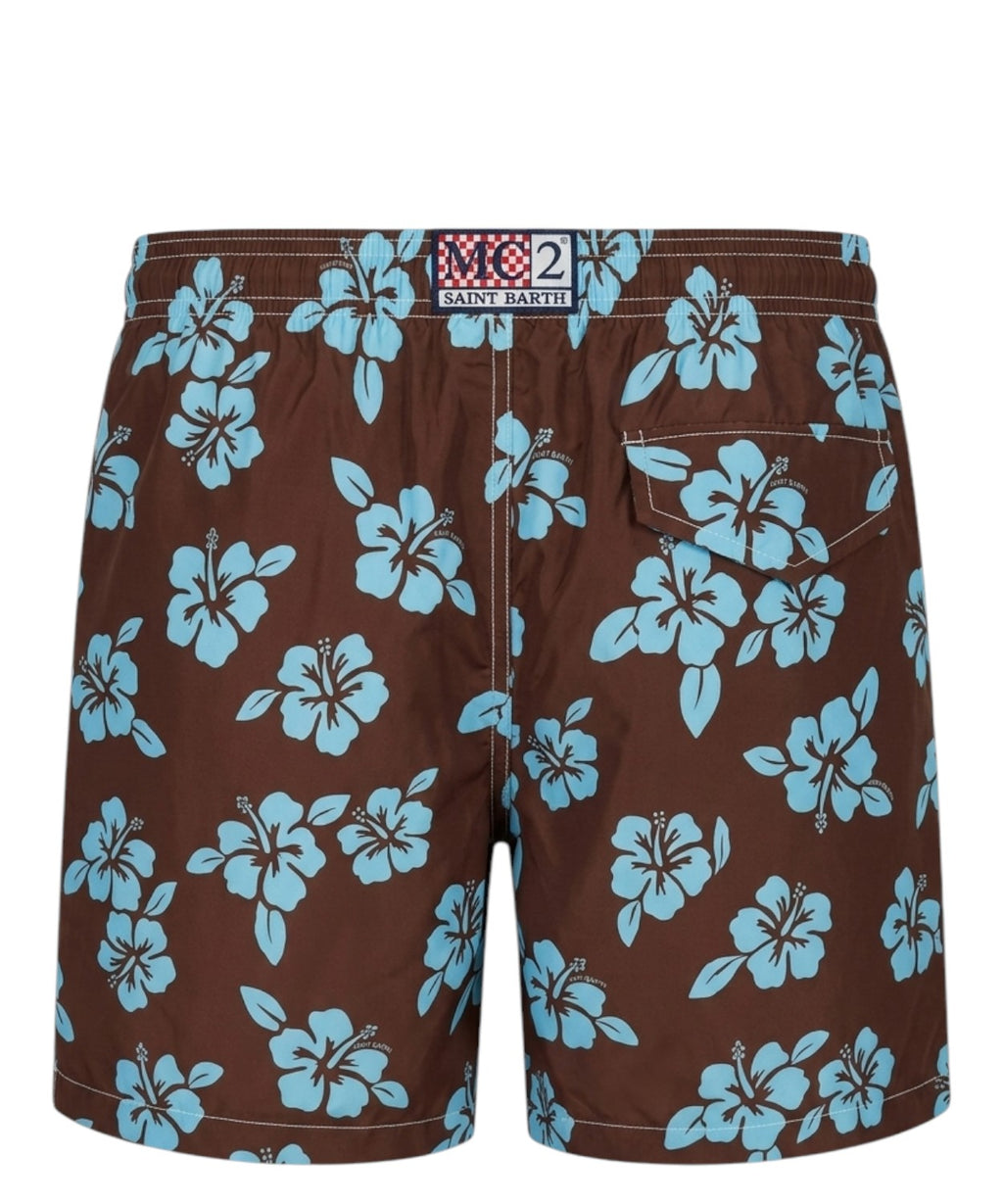 Men's MC2 Saint Barth Ultralight Floral Swimsuit