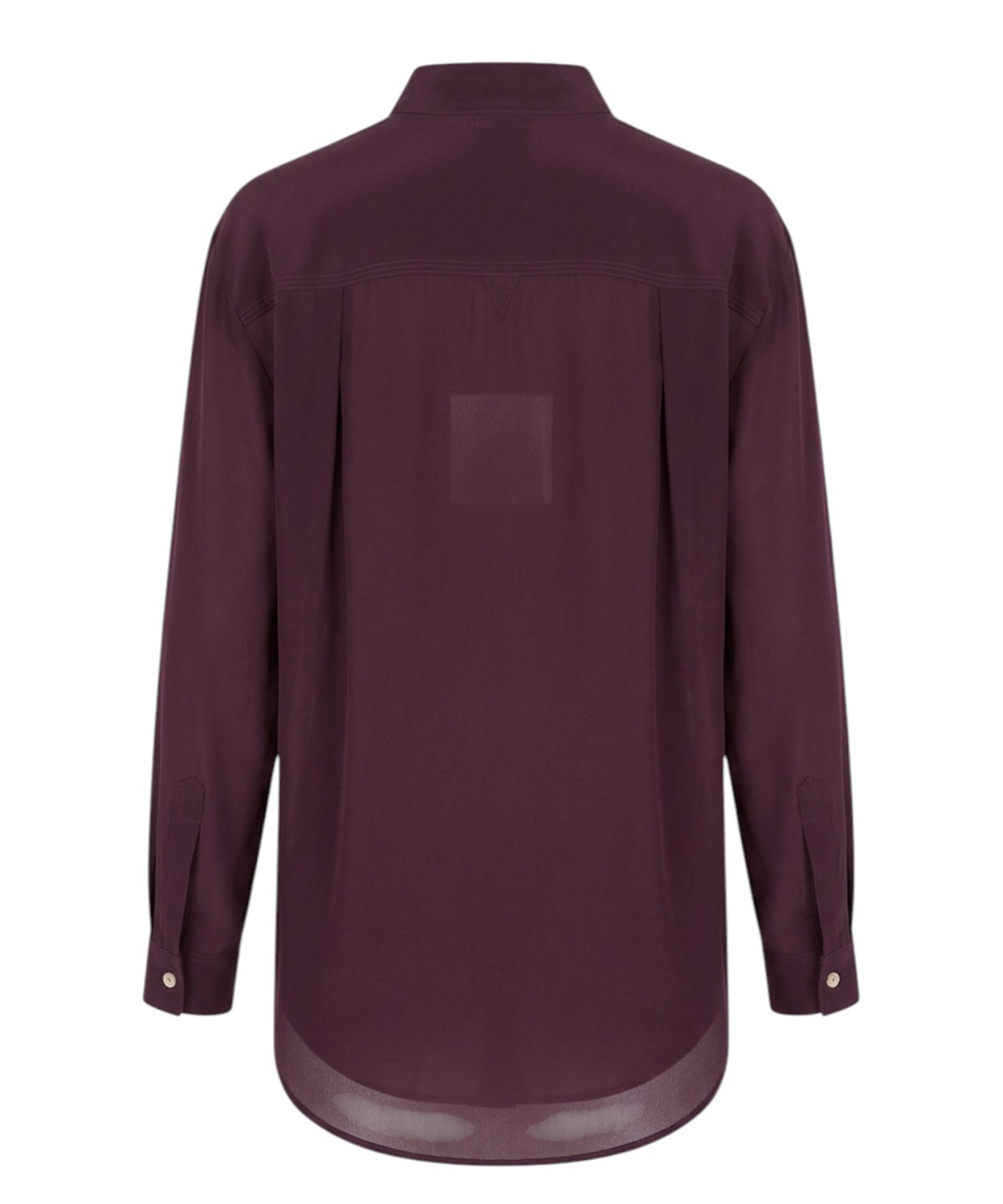 Camicia in Seta Liriche con Colletto alla Coreana