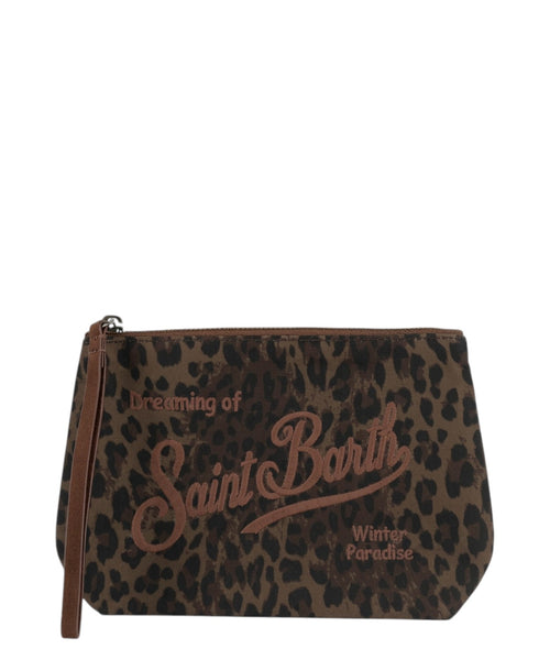 Clutches Aline Wax Leopardata