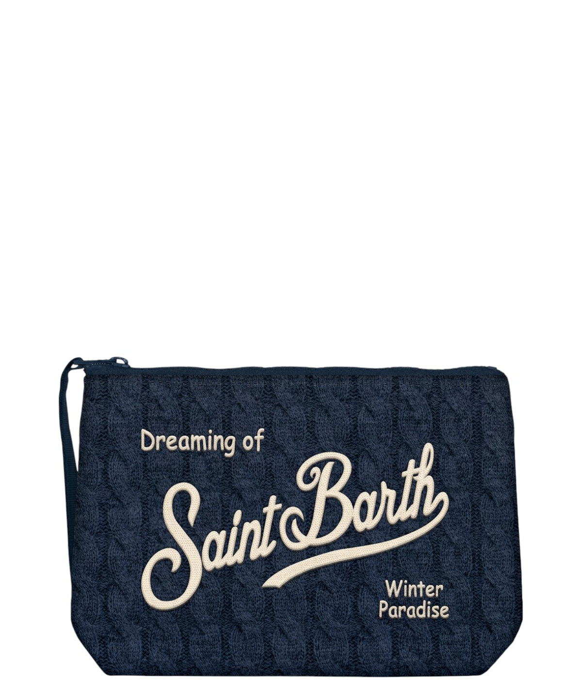 Pochette Aline Tricot con Logo