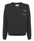 Heron Light Pullover mit der Stickerei „Sommelier…“.