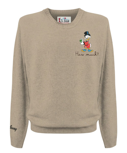 Maglione Heron Light con ricamo Zio Paperone How Much