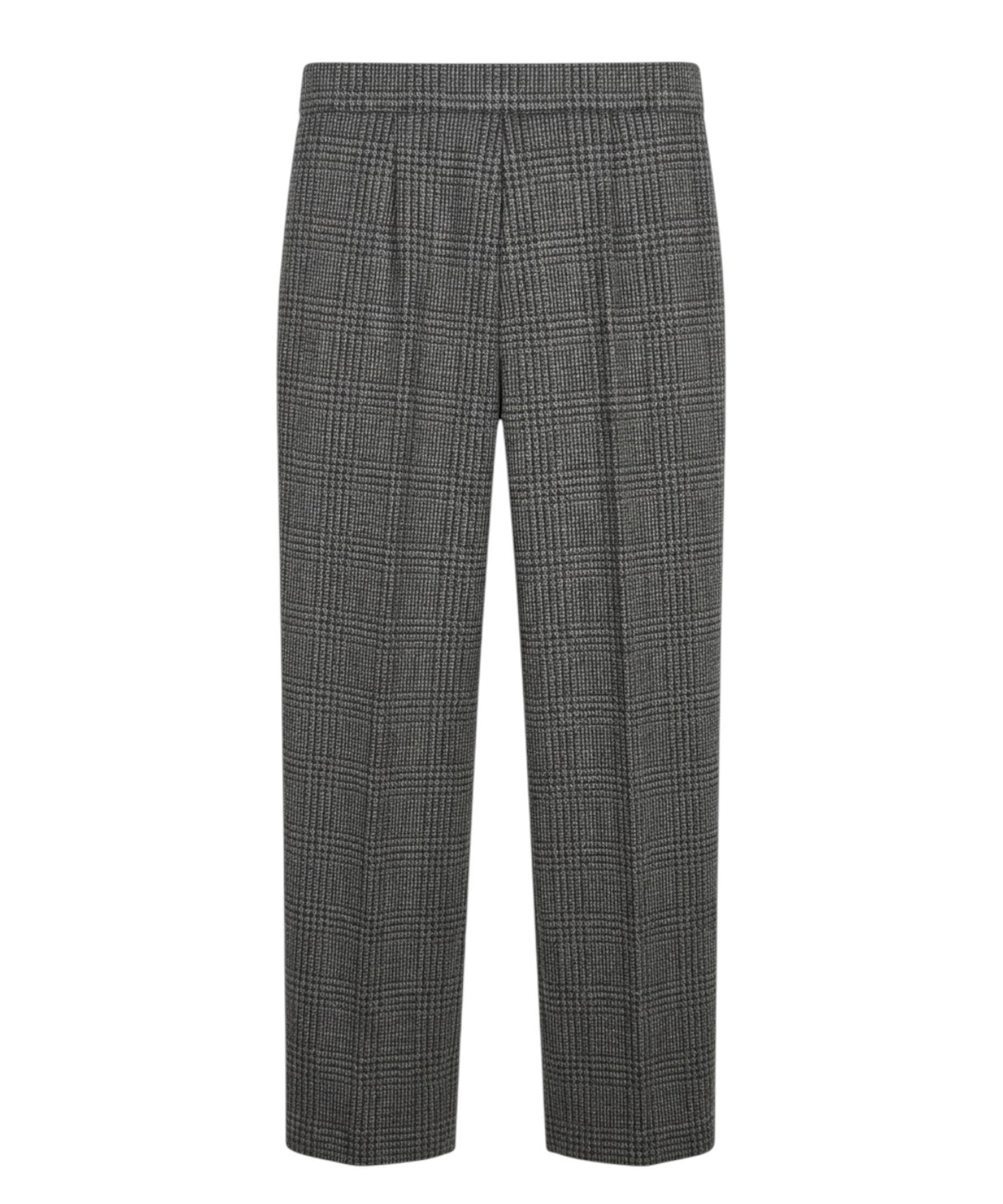 Kalhoty MM Max Mara s kostkovaným vzorem Prince of Wales