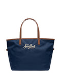 Borsa City Medium Nylon Nero MC2 Saint Barth