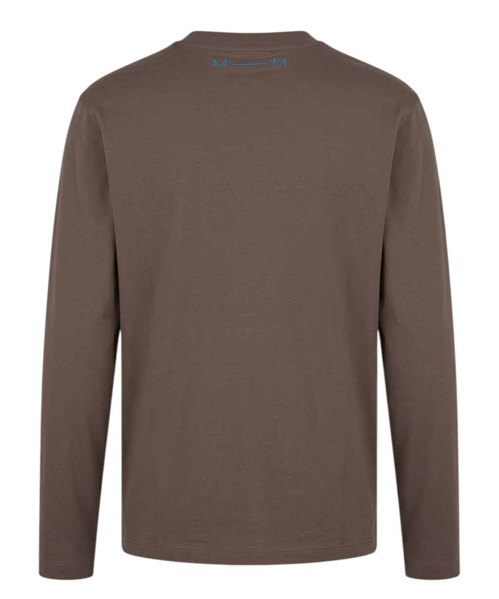 Maglia a Maniche Lunghe PINZA in Cotone con Logo