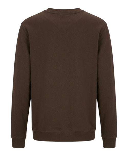Felpa Uomo Dondup con Logo Ricamato e Regular Fit