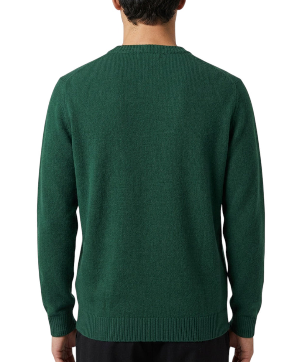 Maglione Heron in misto cashmere con ricamo Snoopy
