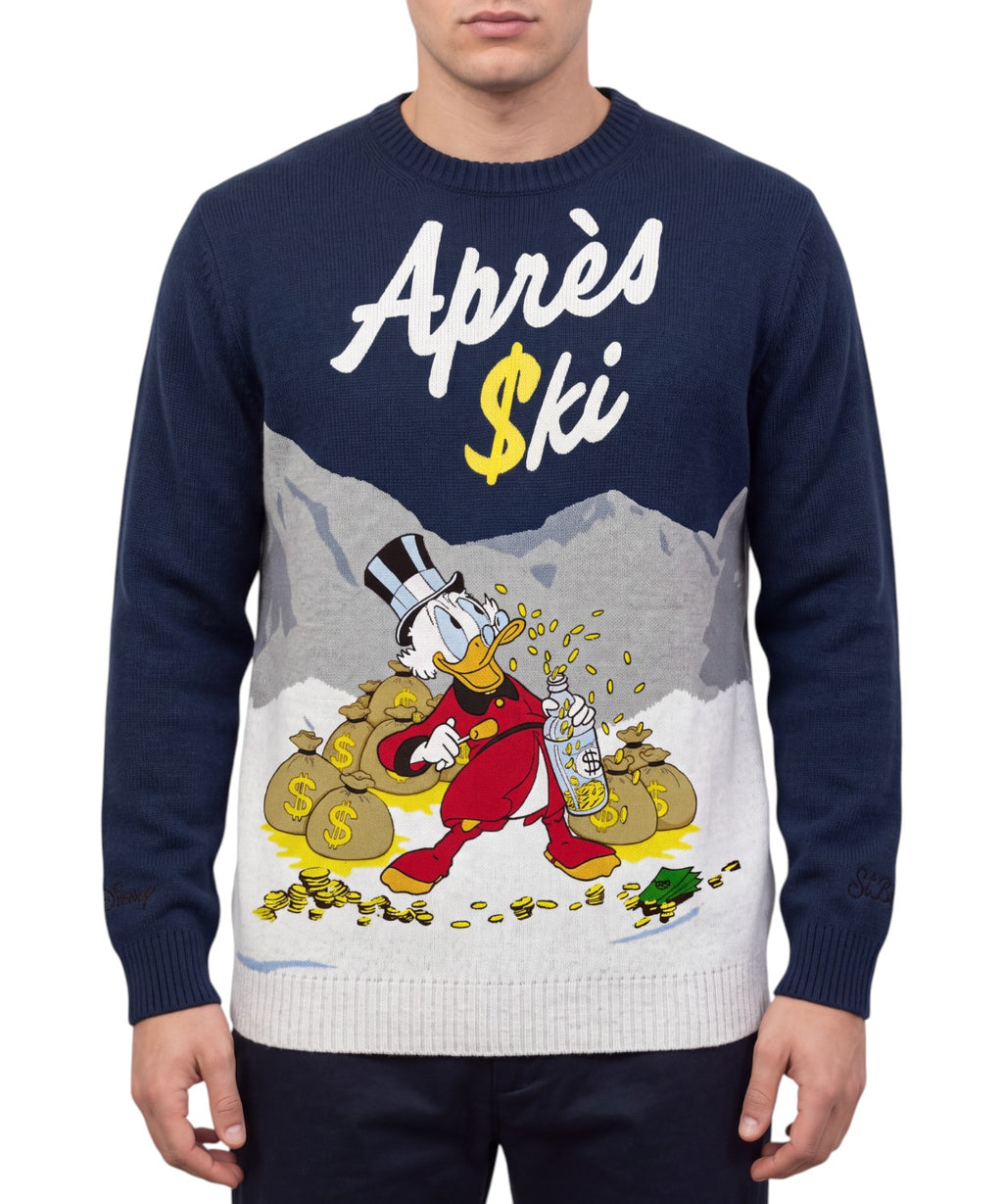 Heron Kaschmir-Pullover mit Snoopy-Stickerei