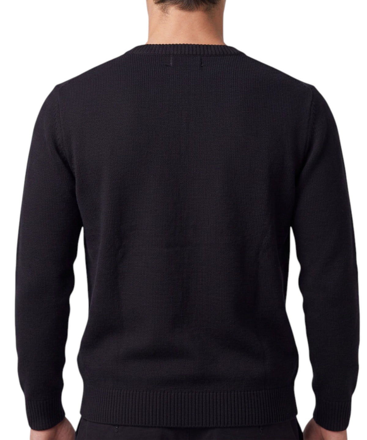 Heron Light Pullover mit der Stickerei „Sommelier…“.