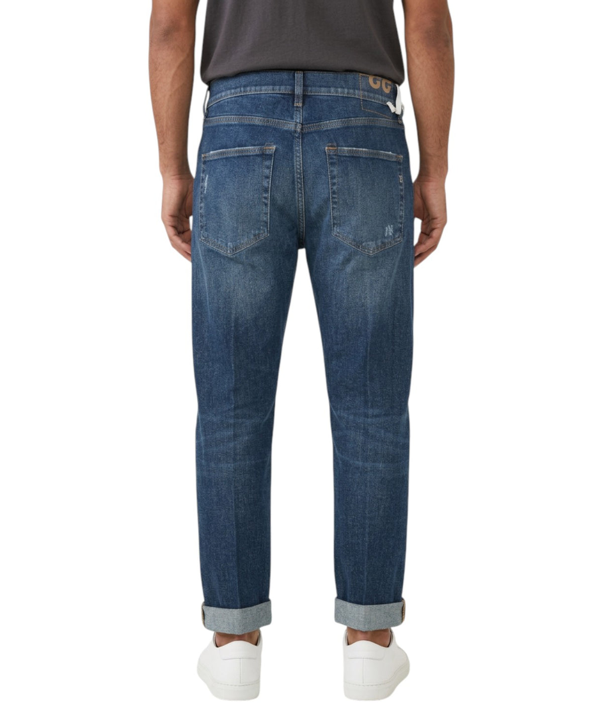 Vaqueros Hombre Dondup Icon Slim Fit de Denim elástico