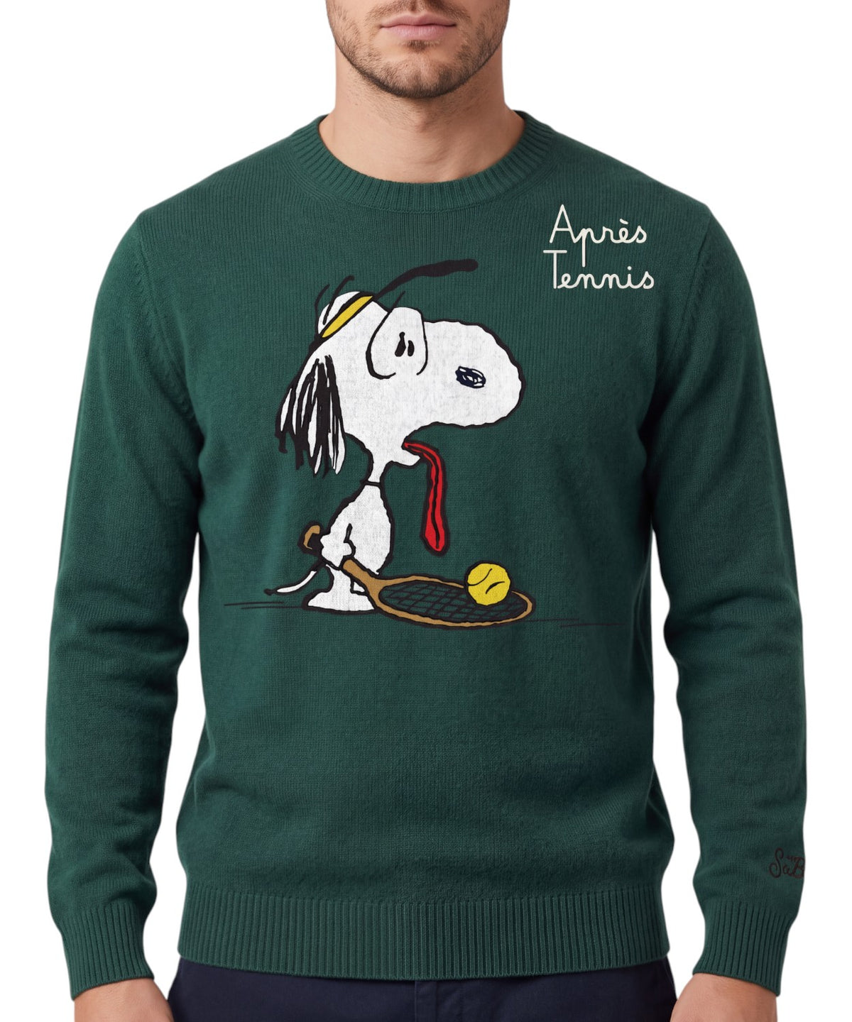 Maglione Uomo Heron in Cashmere Snoopy