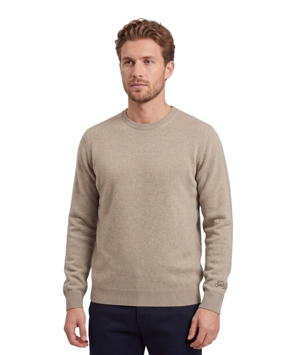 Regent Merino Wool and Cashmere Sweater