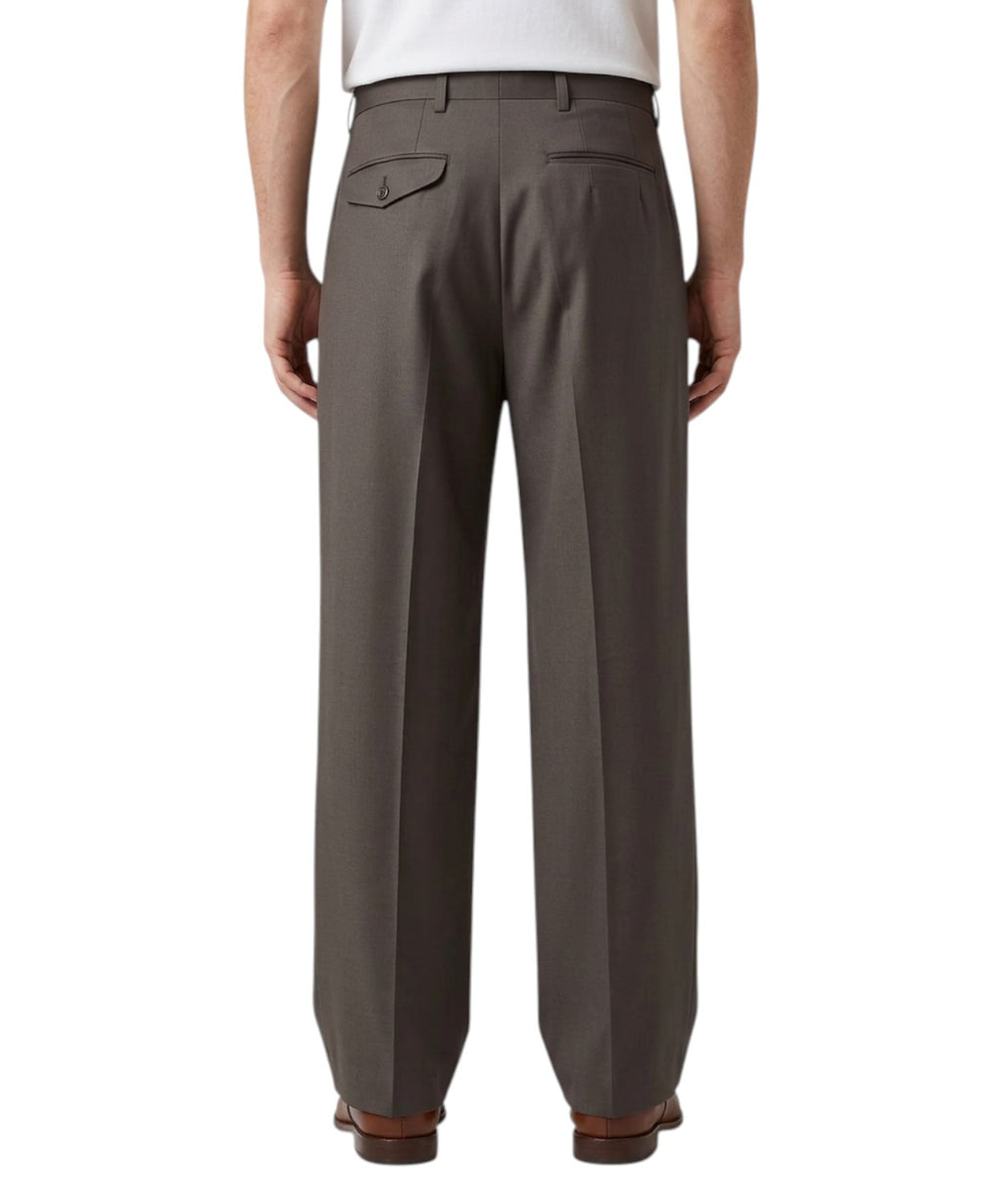 Pantaloni Be Able Wide Leg Eleganti con Pince