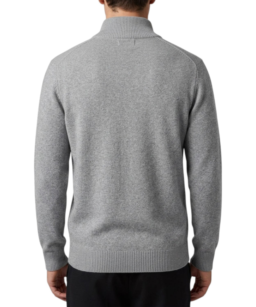 Maglione MC2 Saint Barth con Mezza Zip e Grafica