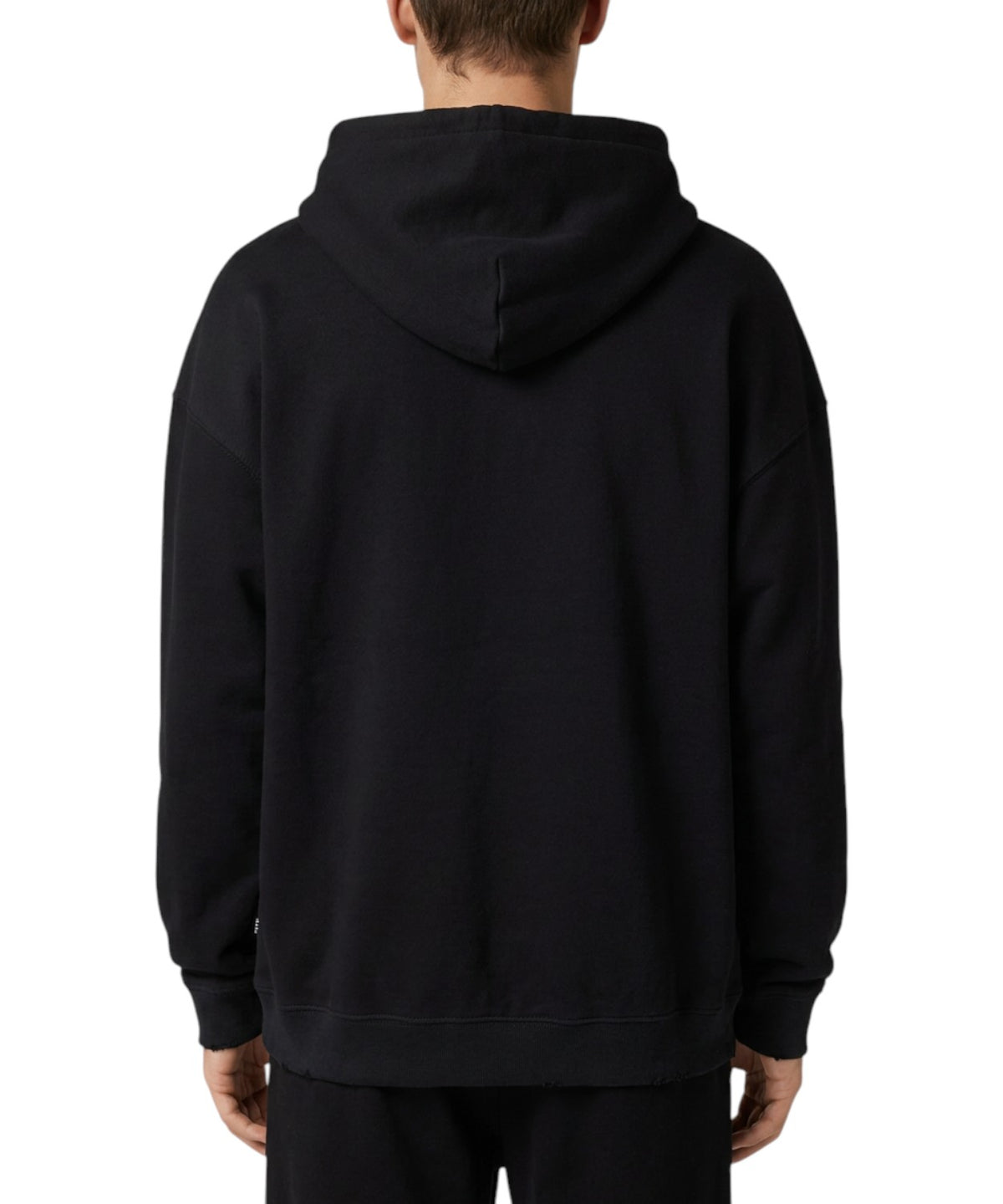 Sudadera Gothic oversize con capucha y estampados gráficos