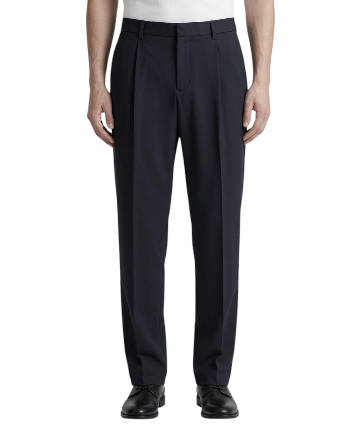 Elegante Wide-Leg-Hosen Be Able aus Wolle