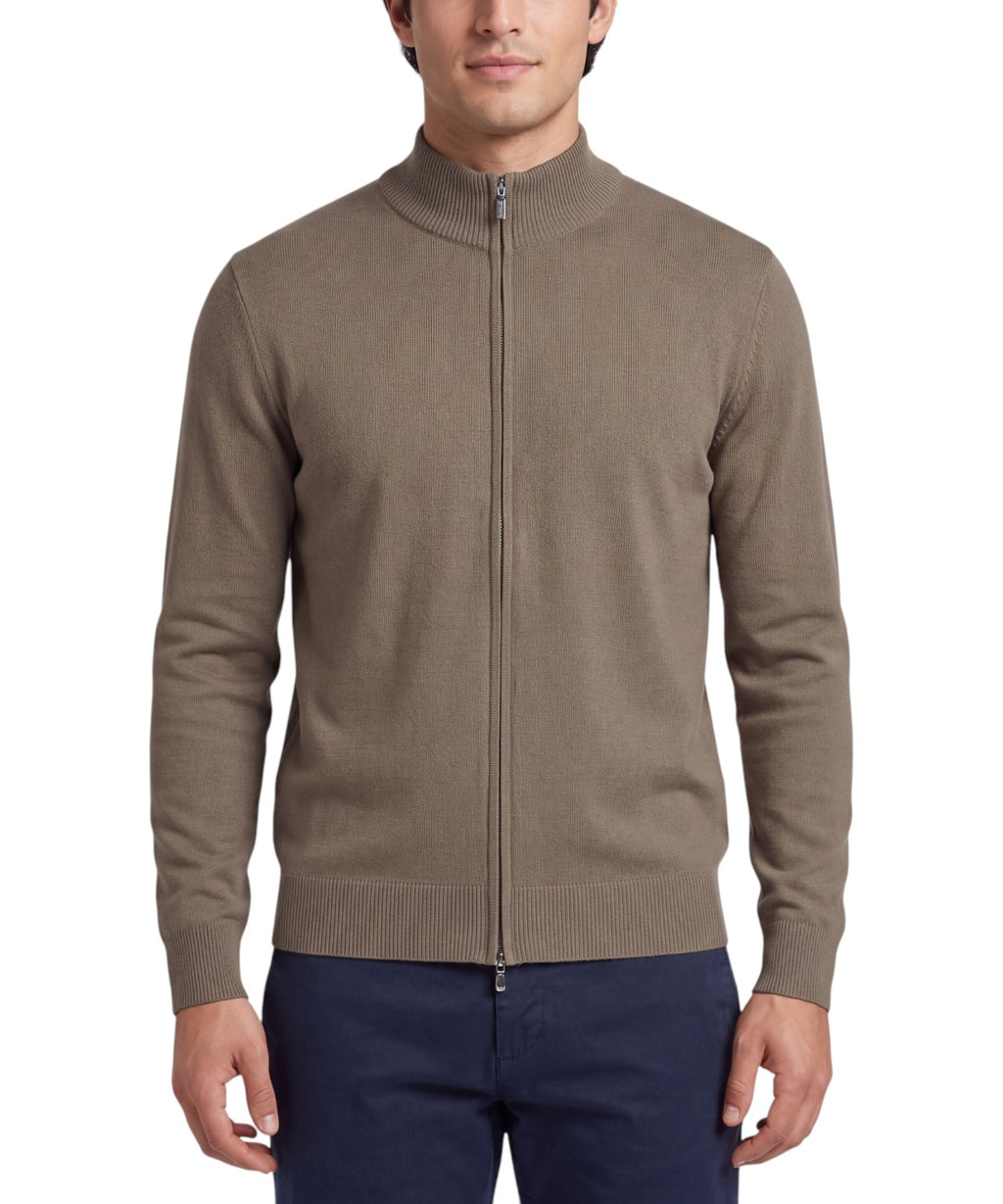Maglione Uomo Cashmere con Zip Grant