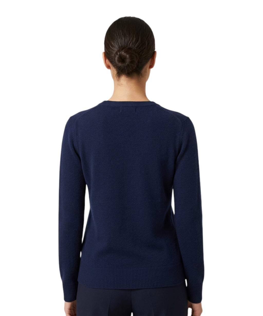 Maglione Alpaca New Queen con Scritta ICONICA Strass