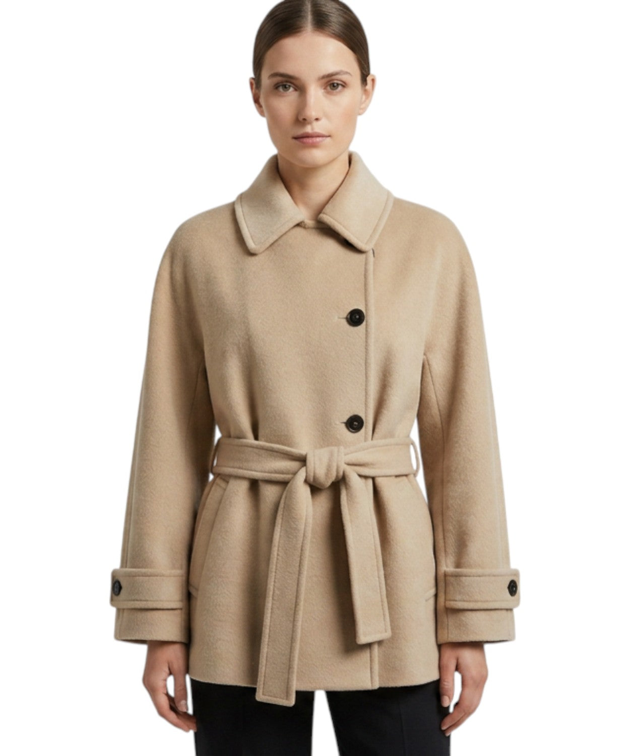 Marella Balco Cappotto Corto Donna in Panno