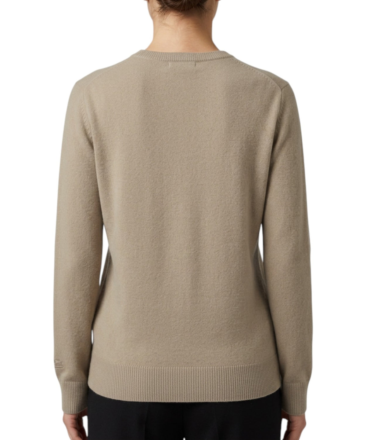 Maglia Effetto Alpaca New Queen con Scritta DIVA Strass