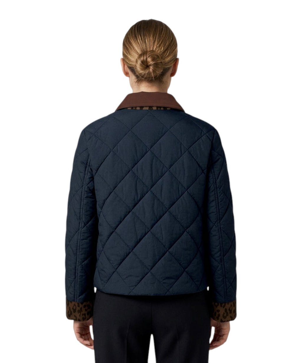 Piumino Donna Margaux Trapuntato Dettagli Leo