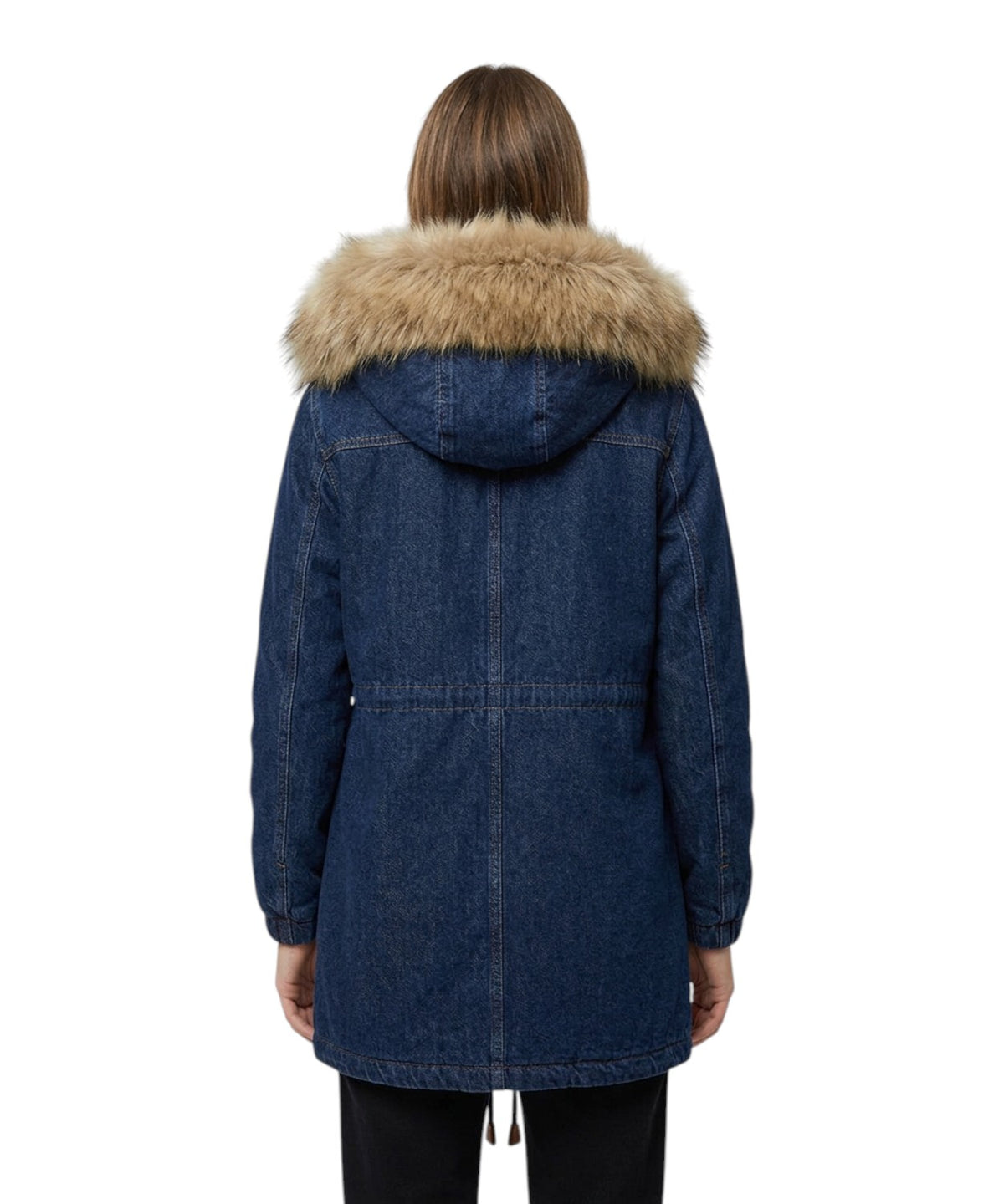 Giacca donna MC2 Saint Barth Brenna in cotone denim