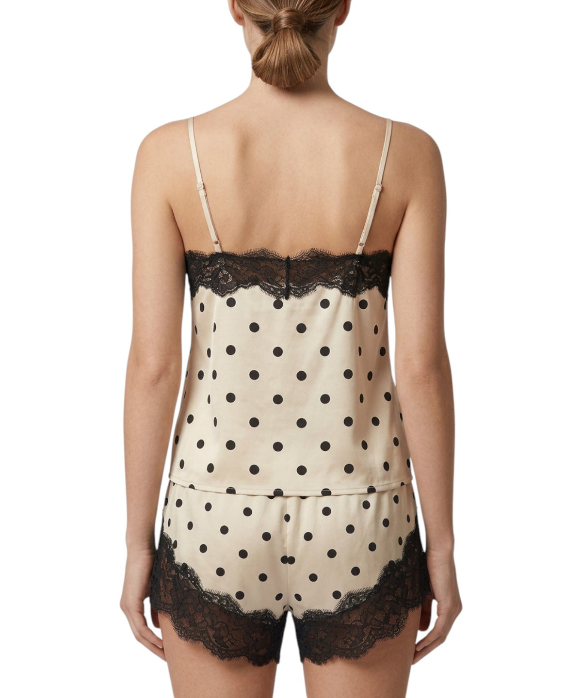 Pigiama Donna Satin con Pizzo Elegante MC2 Saint Barth