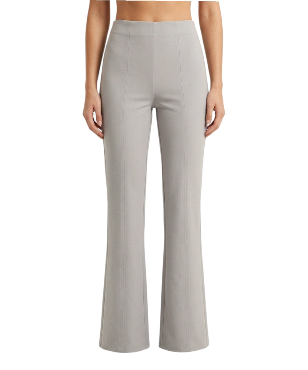 Pantalone Bootcut in Fibra Tecnica per Donna