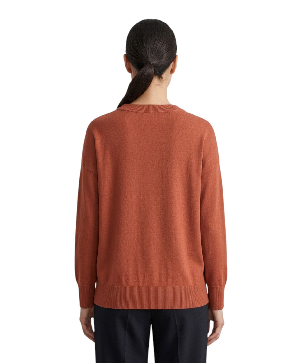 Maglione Marella Baffo in Filo di Cotone per Donna
