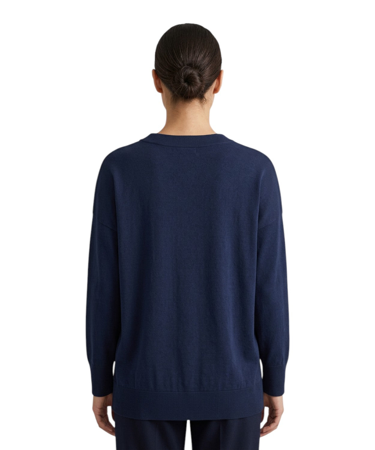 Maglione Marella Baffo in Filo di Cotone per Donna