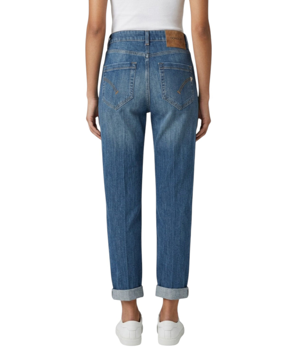 Dondup Koons Jeans en denim stretch con botonadura