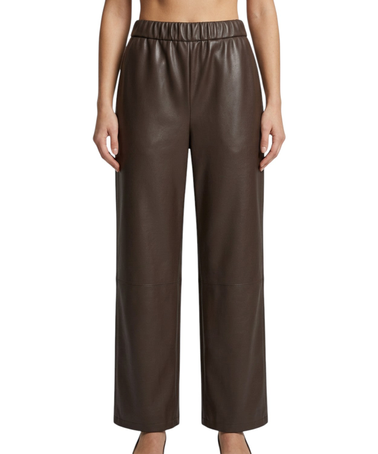 Pantalone LODE in ecopelle gamba larga MM Max Mara